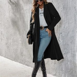 NWT women’s belted trench coat by SHEIN